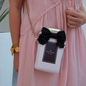 Kate Spade Bow Perfume Bottle Crossbody